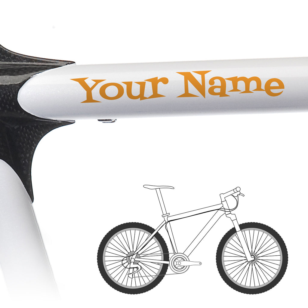 Bike name stickers sales uk