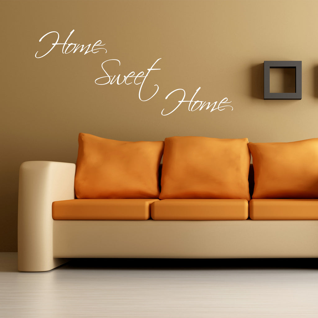 thumbnail image 2 of HOME SWEET HOME Vinyl Wall Decal – Contemporary Quote Sticker For Any Room HSH6 2 of 2