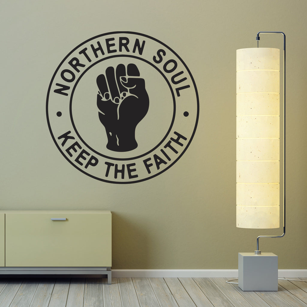 NORTHERN SOUL KEEP The Faith Scooter Aufnäher Vespa Lambretta (987) EUR