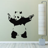 Banksy Angry Panda Wall Sticker