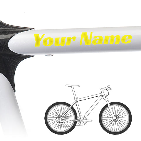 Personalized Name Stickers 2x Custom Bike Name Stickers – Personalized Vinyl Decal In Graffiti Font For BMX Custom Bicycle Stickers - Foto 13