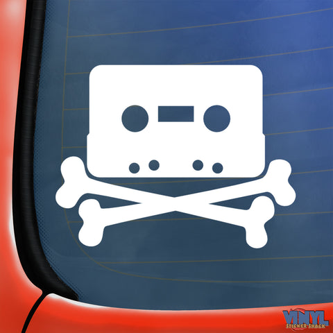 Cassette Bones - Car Sticker