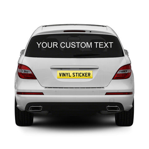 Uk Sticker Rear Window Vinyl Sticker Shack