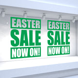2 x EASTER SALE NOW ON! Retail Window Decals