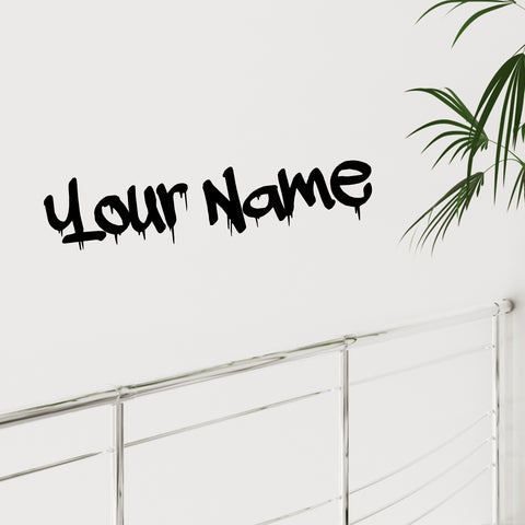 Custom Graffiti Name Sticker - UK Custom Graffiti Name Sticker - UK