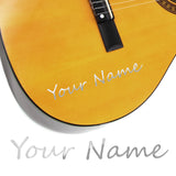 2 x Custom Name Guitar Stickers - Handwriting Style