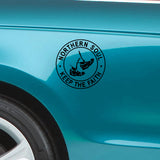 Northern Soul - Keep The Faith Feet - Car Sticker
